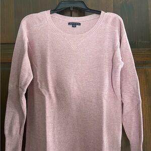 American Eagle Outfitters Light Pink Crew Neck Sweater